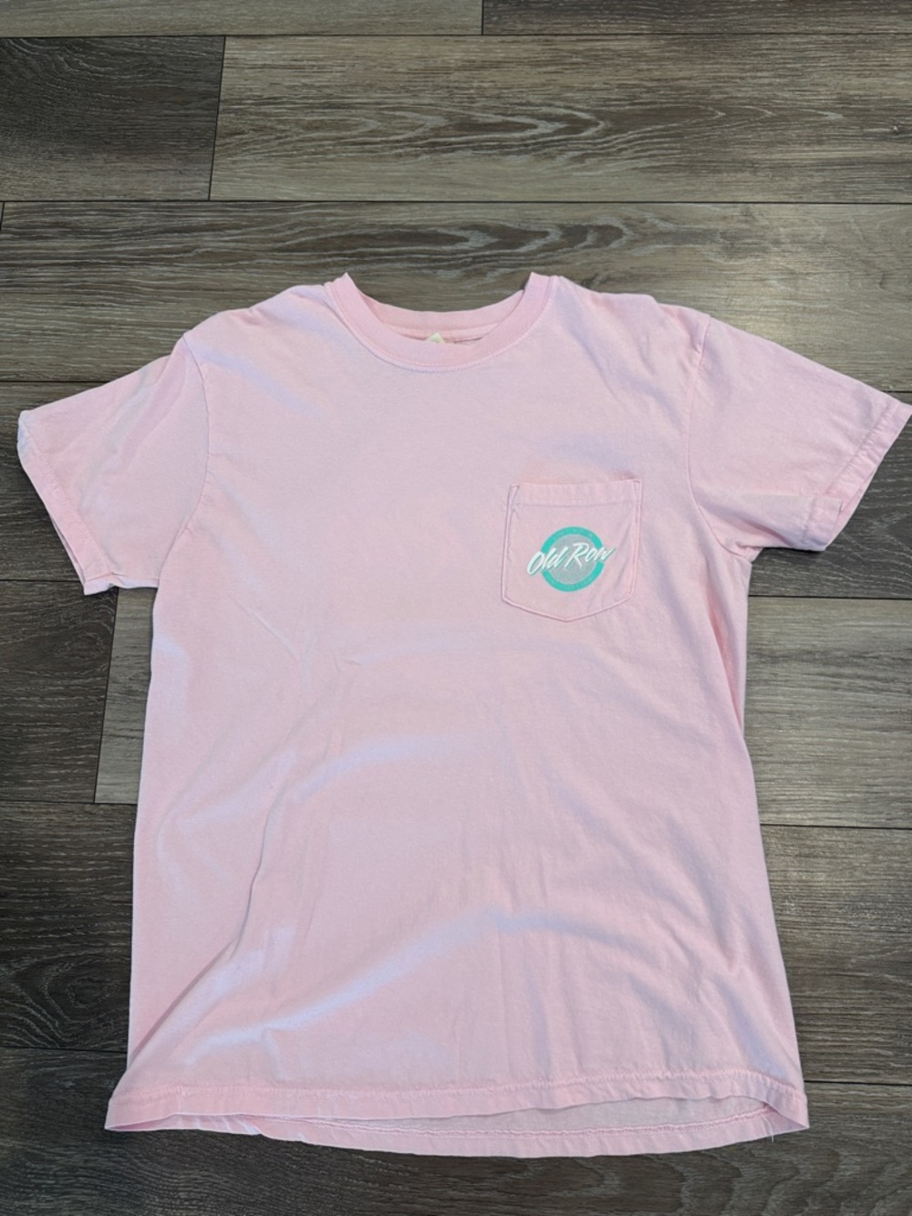 Old Row Men's Short Sleeve Pocket Tee - Light Pink